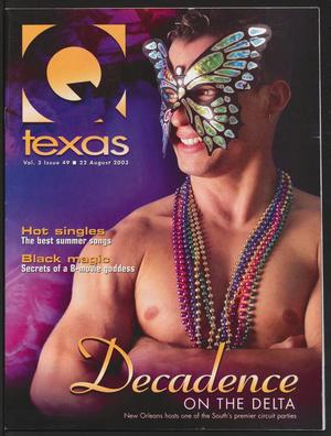 Qtexas, Volume 3, Issue 49, August 22, 2003