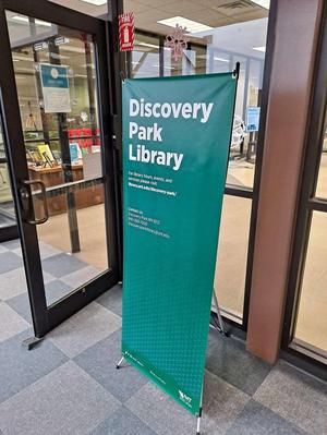 [Discovery Park Library Banner]