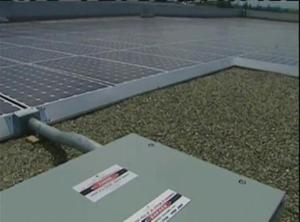 [News Clip: A Glimpse of Solar Power Generation atop Towering Structures]