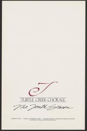 [Turtle Creek Chorale Collection: The Tenth Season]