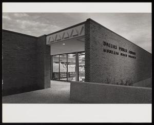 [Exterior view of Dallas Public Library, Audelia Road Branch, 1]