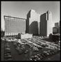 Photograph: [A downtown Dallas parking lot surrounded by buildings, 1]