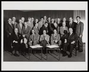 [Four rows of executives posing in a group photo, 1]