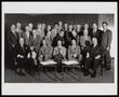 Photograph: [Four rows of executives posing in a group photo, 1]