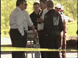 [News Clip: Kauffman County Department at Work Investigating the Crime Scene]