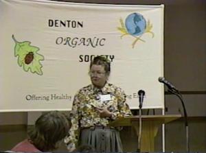 [Denton Organic Society meeting, February 15, 1995]