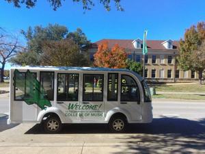 [University of North Texas College of Music Parked Vehicle]