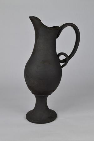 Primary view of object titled 'Oil Pitcher'.