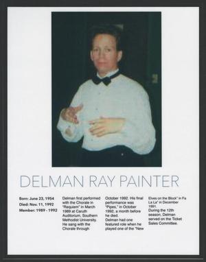 [Delman Ray Painter Obituary]