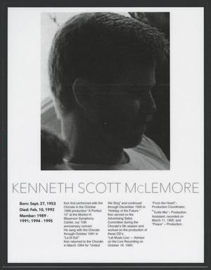 Primary view of object titled '[Kenneth Scott McLemore Obituary]'.