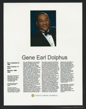 [Obituary for Gene Earl Dolphus]