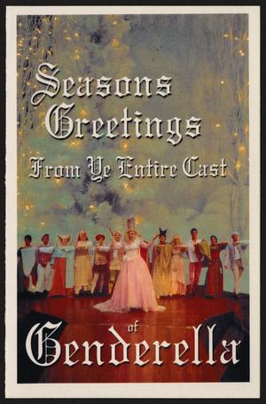 Primary view of object titled '[Seasons Greetings from ye Entire Cast of Cinderella]'.