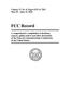 Thumbnail image of item number 1 in: 'FCC Record, Volume 37, No. 8, Pages 6322 to 7263, May 20 - June 13, 2022'.