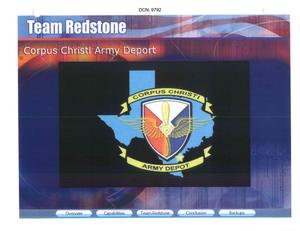 Corpus Christi Army Depot Installation Familiarization Briefing