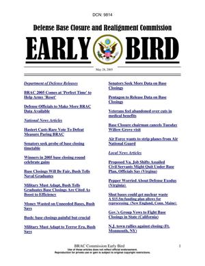 BRAC Early Bird 28 May 2005