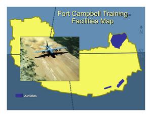 Primary view of object titled 'Fort Campbell Installation Familiarization Briefing (8 April 04) part2'.