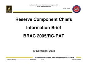 RESERVE COMPONENTS CHIEFS BRIEFING2 (031110f)