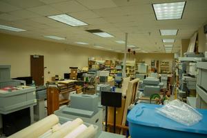 [Photograph of the University of North Texas Library Annex Before Renovation]
