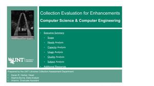 Primary view of Collection Evaluation for Enhancements: Computer Science & Computer Engineering
