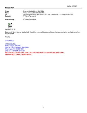 Email From Kathy Simonton to Russ Pritchard