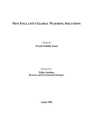 New England's Global Warming Solutions: A Study for World Wild life Fund