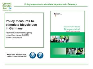 Primary view of object titled 'Policy Measures to Stimulate Bicycle Use in Germany'.