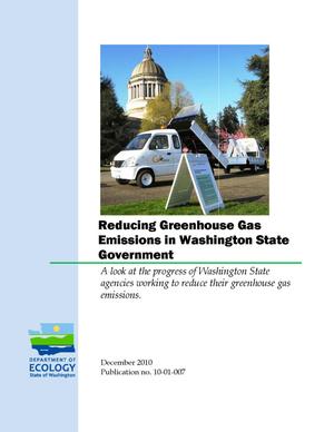 Reducing Greenhouse Gas Emissions in Washington State Government