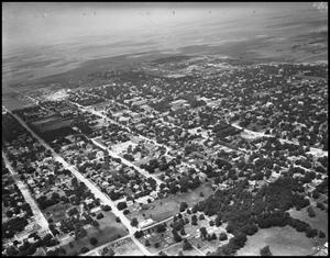 Primary view of [Campus - Aerial -  Track - 1948]