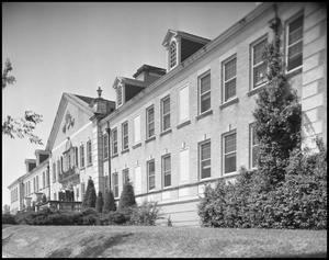 [Front Side Right Angle of Chilton Hall - Exterior - 1954]
