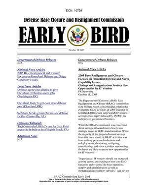 BRAC Early Bird 12 October 2005