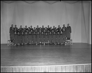 [A Capella Choir on Stage, October 21, 1962 #1]