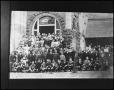 Photograph: [Class Posing Outside on Campus Grounds #2]