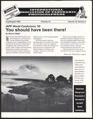 Primary view of object titled 'International Association of Panoramic Photographers [Newsletter], Volume 12, Number 3, July-August 1995'.