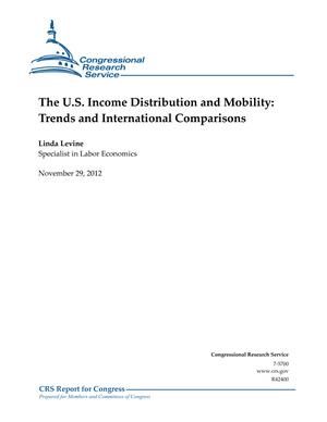 Primary view of object titled 'The U.S. Income Distribution and Mobility: Trends and International Comparisons'.