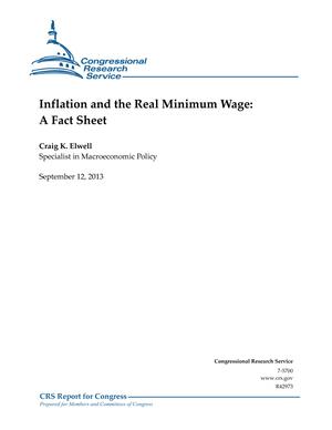 Inflation and the Real Minimum Wage: A Fact Sheet