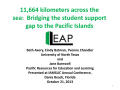 Primary view of 11,664 kilometers across the sea: Bridging the student support gap to the Pacific Islands