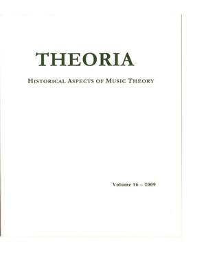 Theoria, Volume 16, 2009