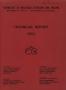 Primary view of University of Chicago Laboratory of Molecular Structure and Spectra Technical Report: 1955