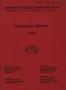 Primary view of University of Chicago Laboratory of Molecular Structure and Spectra Technical Report: 1956