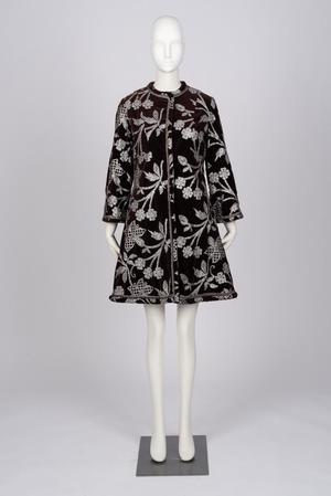 Primary view of object titled 'Embroidered coat dress'.