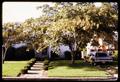 Photograph: [Mid-century home with a lawn and a car in the driveway]