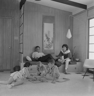 [The Citron family sitting in a living room, 4]