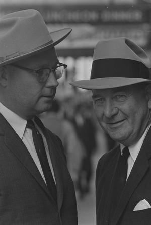 [Two men in suits and hats, 2]