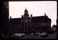 Photograph: [Antwerp city hall with flags]