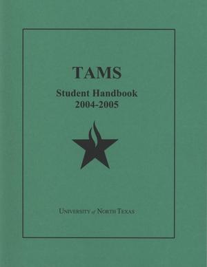 Primary view of object titled 'Texas Academy of Mathematics and Science Student Handbook, 2004-2005'.