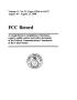 Primary view of FCC Record, Volume 13, No. 22, Pages 15344 to 16127, August 10 - August 21, 1998