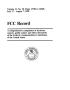 Primary view of FCC Record, Volume 13, No. 20, Pages 13786 to 14568, July 27 - August 7, 1998