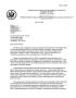Letter: General Counsel - Senator Warner Correspondence
