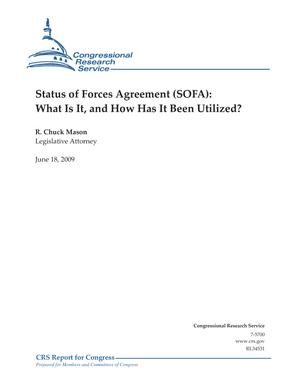 Status of Forces Agreement (SOFA): What Is It, and How Has It Been Utilized?