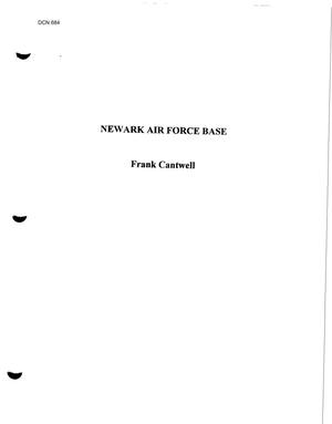 Base Notebook 1995 - Newark Air Force Base, OH